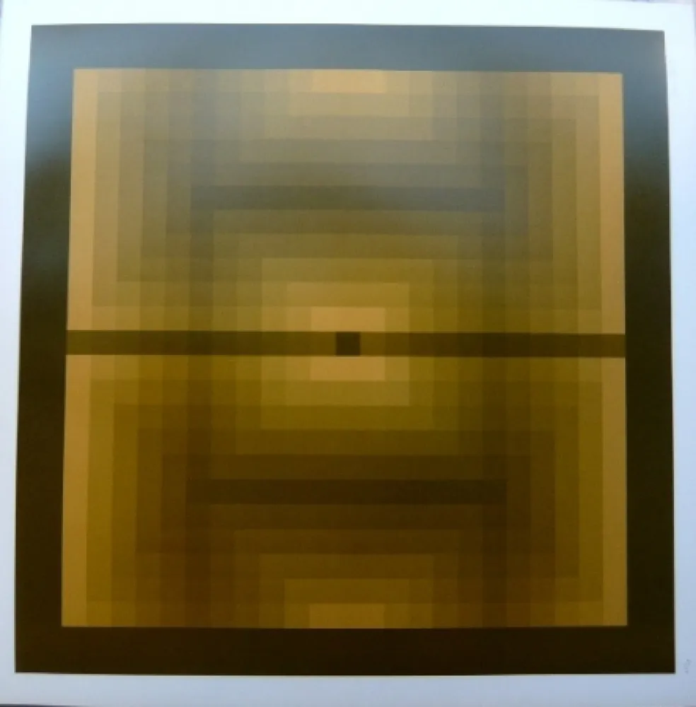 石版画 Bird - Tribute to Vasarely 5