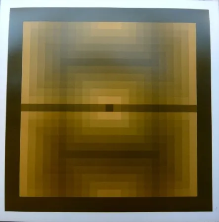 石版画 Bird - Tribute to Vasarely 5