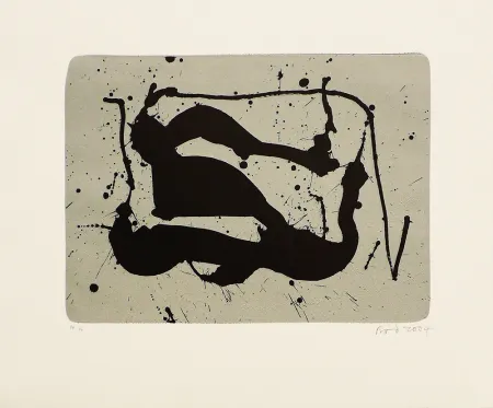 石版画 Bird - Untitled