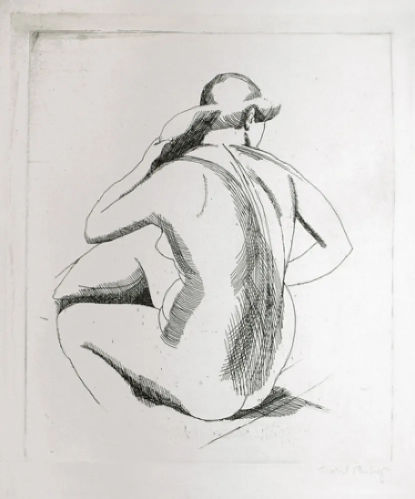 版画 Bishop - Isabel Bishop.  Eight Etchings, 1925-1931.