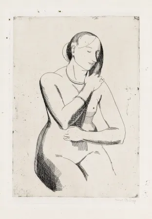 版画 Bishop - Nude (front view)
