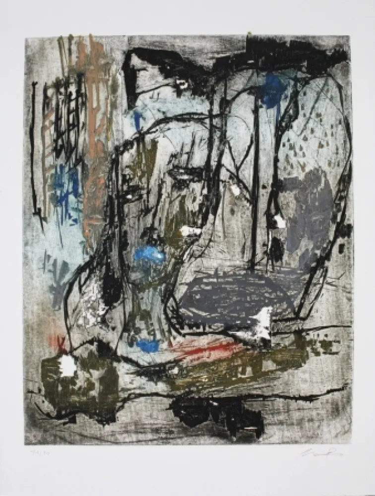 蚀刻飞尘法 Bissière - Reveil à l'aube / Dawn Awakening