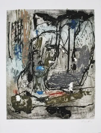 蚀刻飞尘法 Bissière - Reveil à l'aube / Dawn Awakening