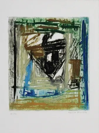 蚀刻飞尘法 Bissière - Tête noire