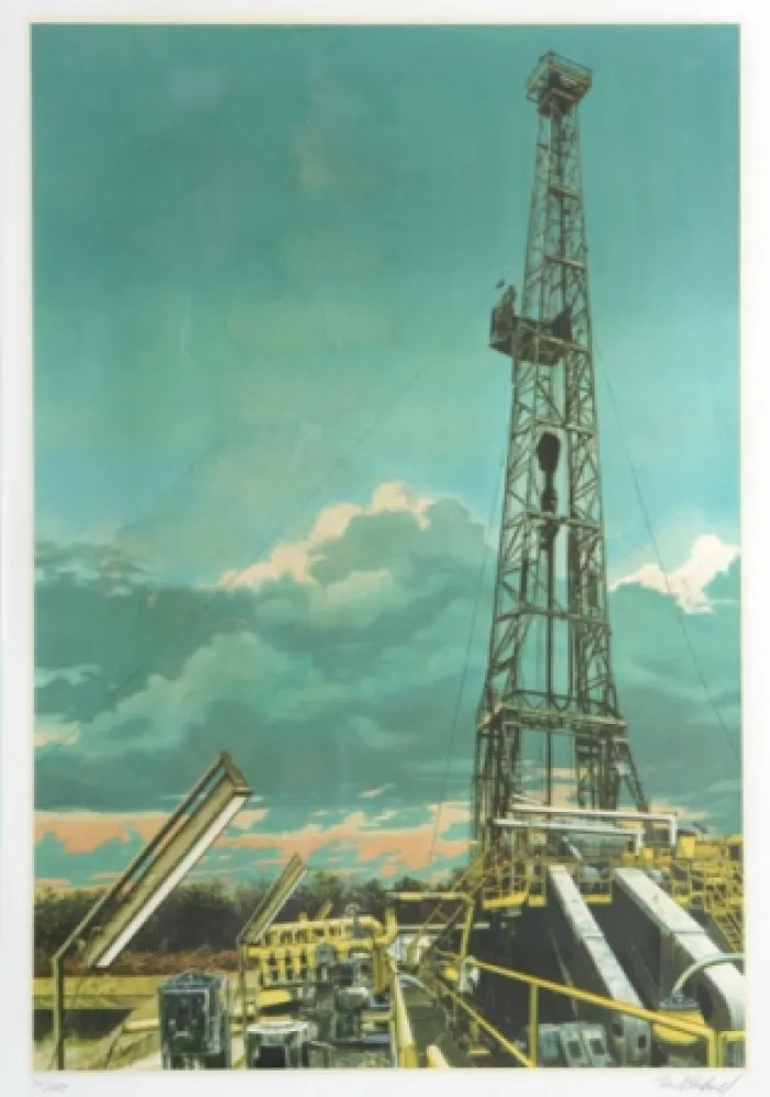 丝网印刷 Blackwell - Oil Well