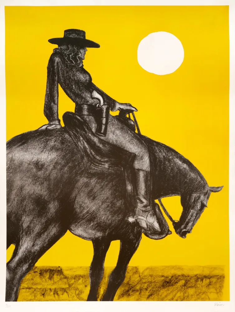 石版画 Blain - Aline