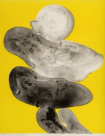 石版画 Blais - Composition