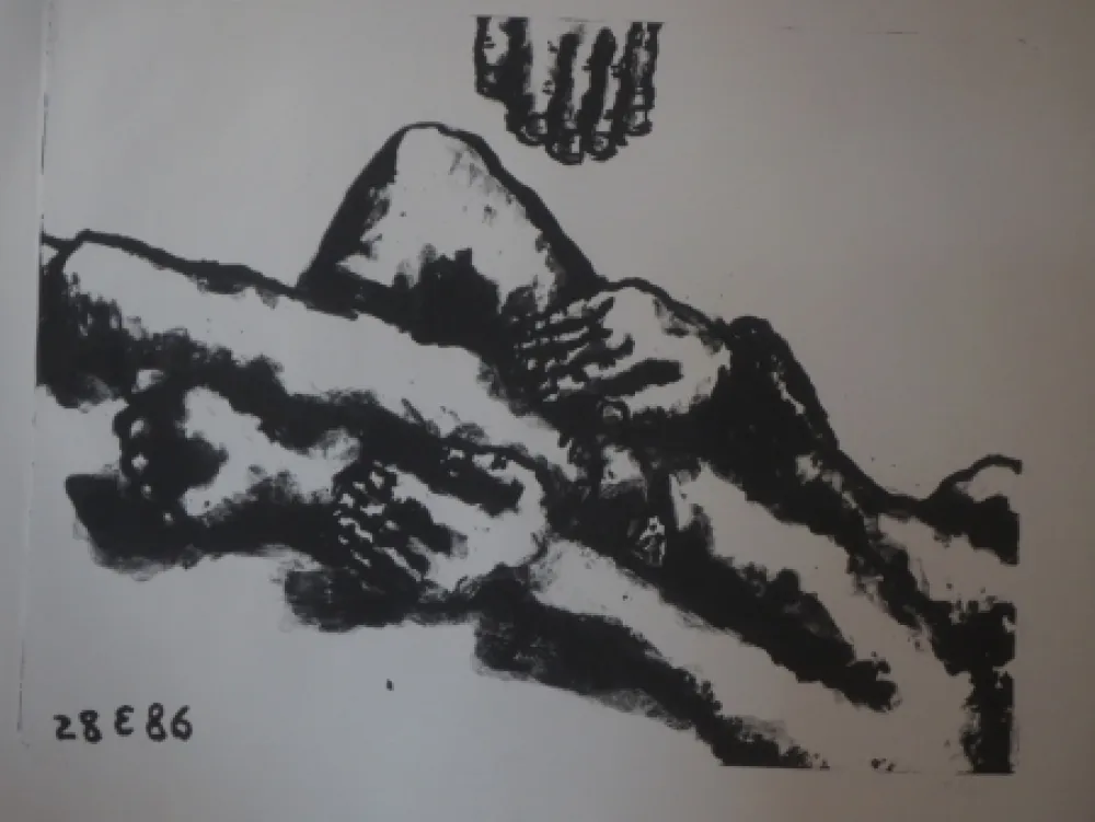 石版画 Blais - Sans titre