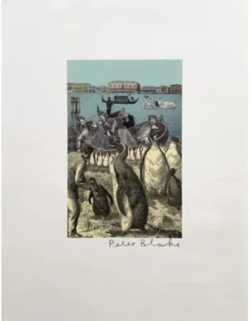 丝网印刷 Blake - Venice - Exhibition poster