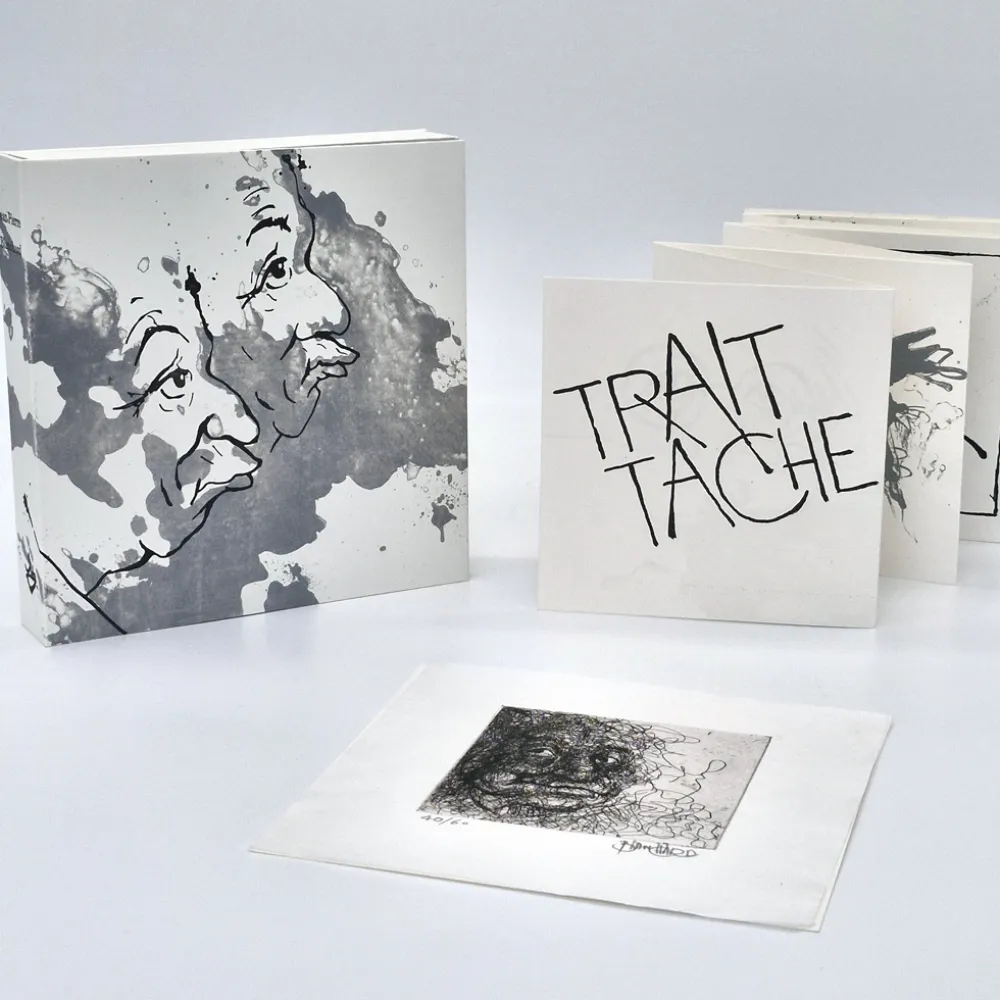 插图书 Blanchard - TRAIT TACHE / Coffret + Gravure