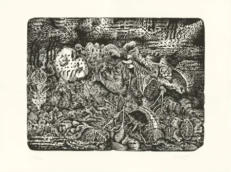 石版画 Blanquet - Régulateur Altéré