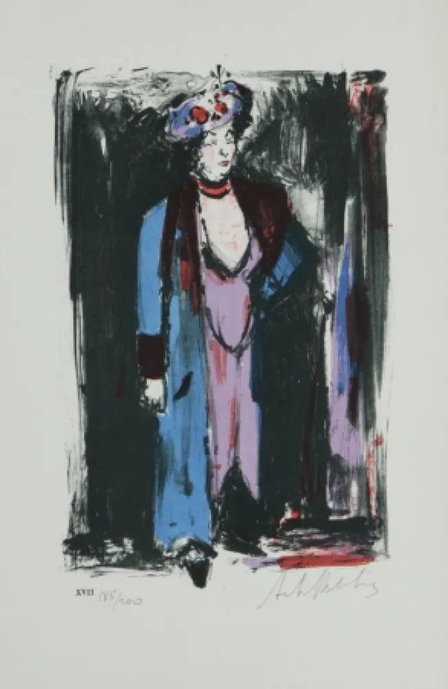 石版画 Blatas - 	L'Opera Des Gueux The Beggers Opera plate no.XVII