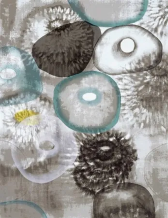 丝网印刷 Bleckner - Happiness For Instance II