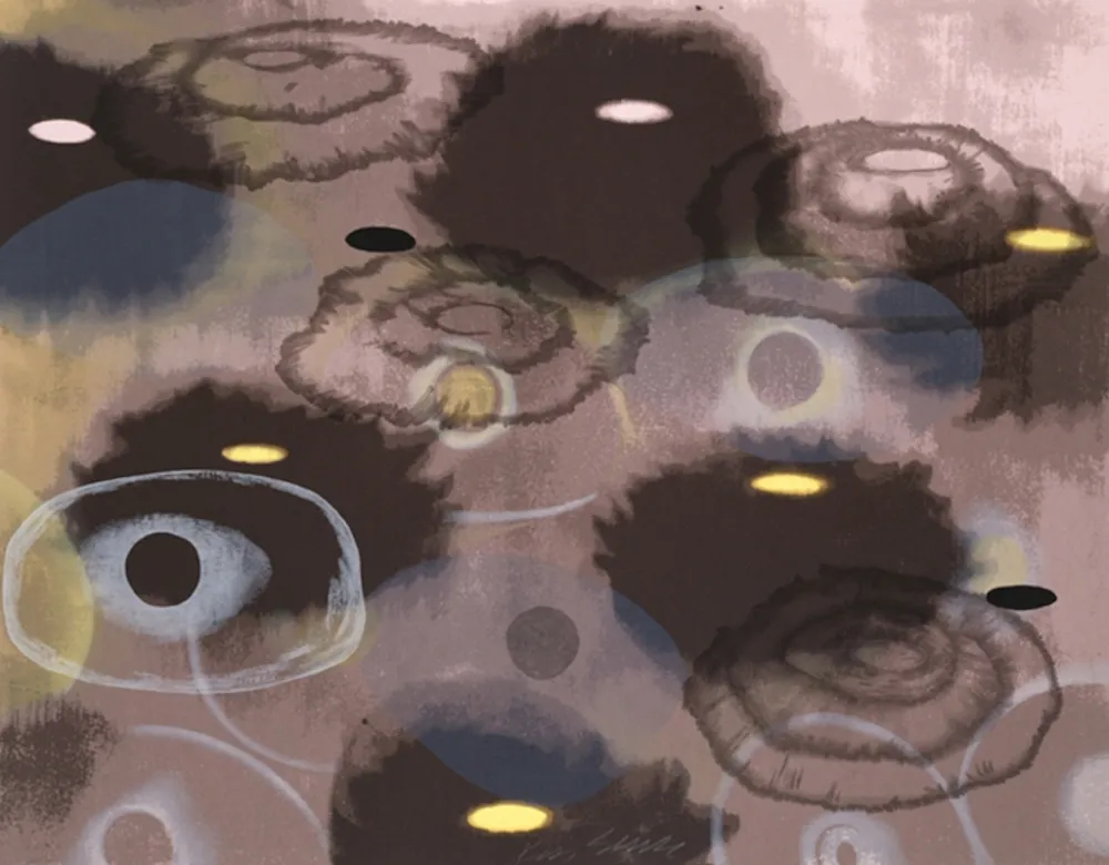 丝网印刷 Bleckner - Just Because III