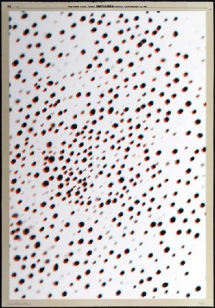 石版画 Bleckner - September 23rd