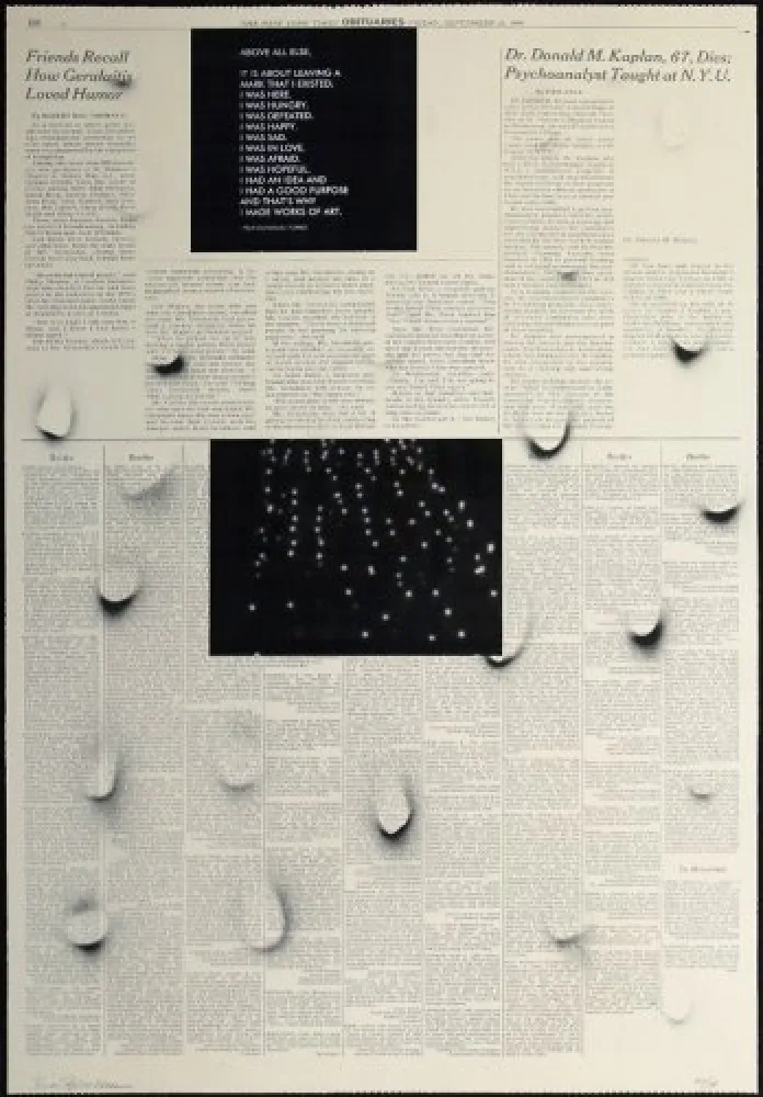 石版画 Bleckner - September 23rd bis (variant 3)