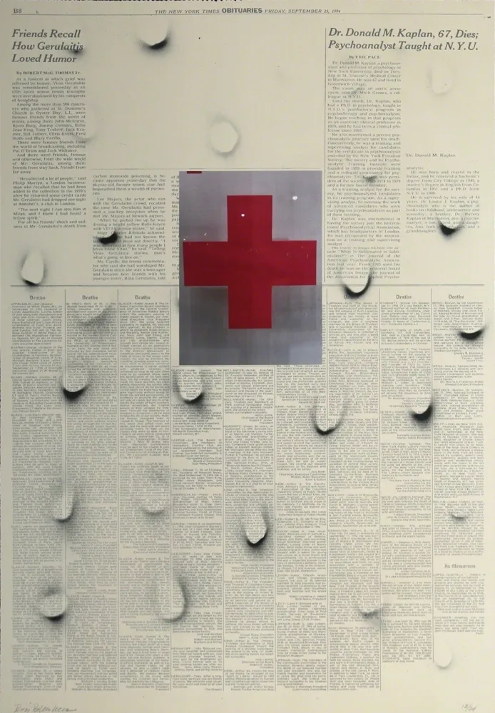 石版画 Bleckner - September 23rd bis (variant 4)