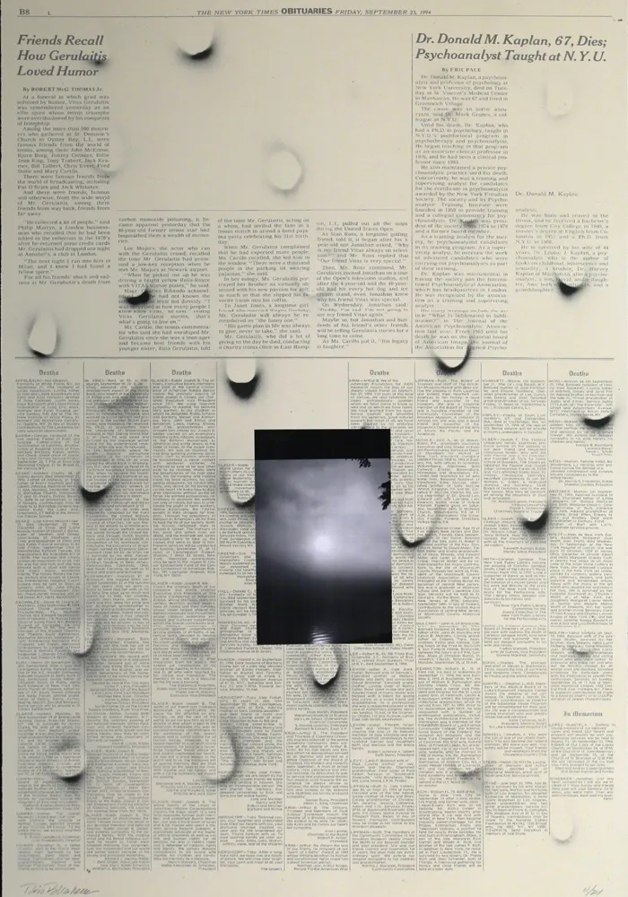 石版画 Bleckner - September 23rd bis (variant 5)