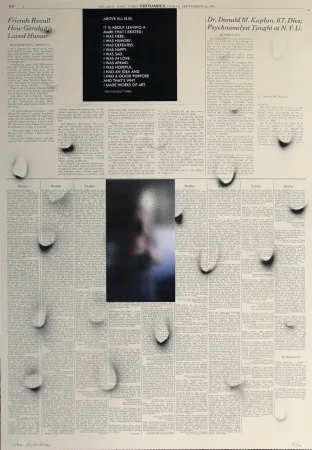 石版画 Bleckner - September 23rd bis (variant 6)