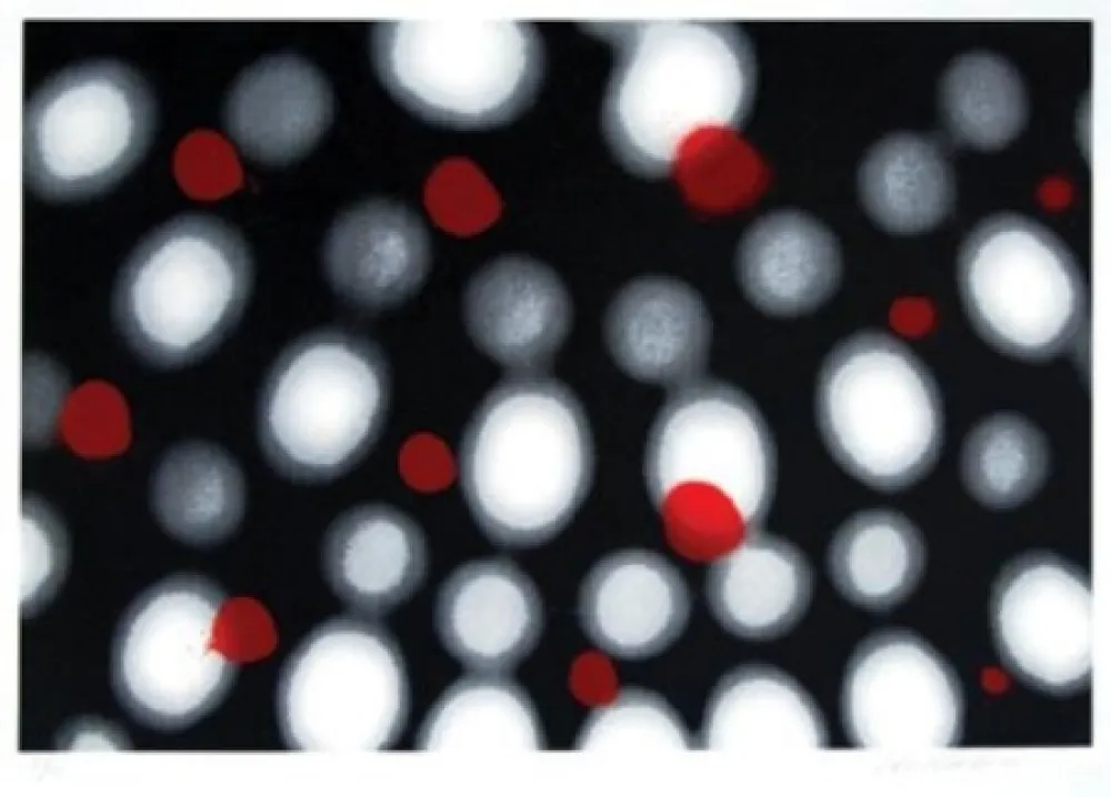 丝网印刷 Bleckner - Untitled