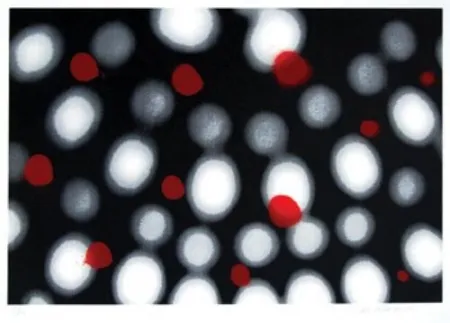 丝网印刷 Bleckner - Untitled