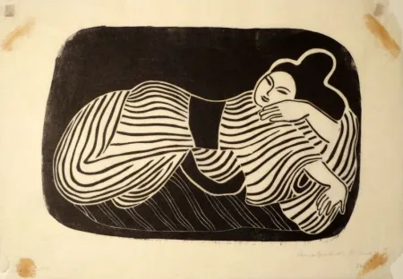 木刻 Blenk - Liegende