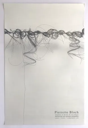 海报 Bloch -  Maison des arts Georges Pompidou / Carjac