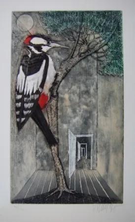 蚀刻版画 Bo - Kaellingedigte 5