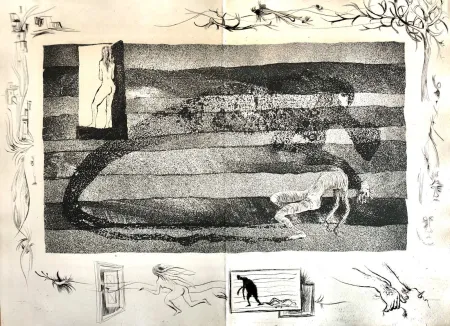 蚀刻版画 Bo - Le Meneur d'ombres