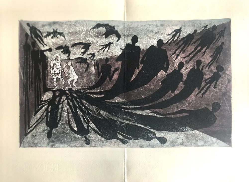 蚀刻版画 Bo - Le Meneur d'ombres