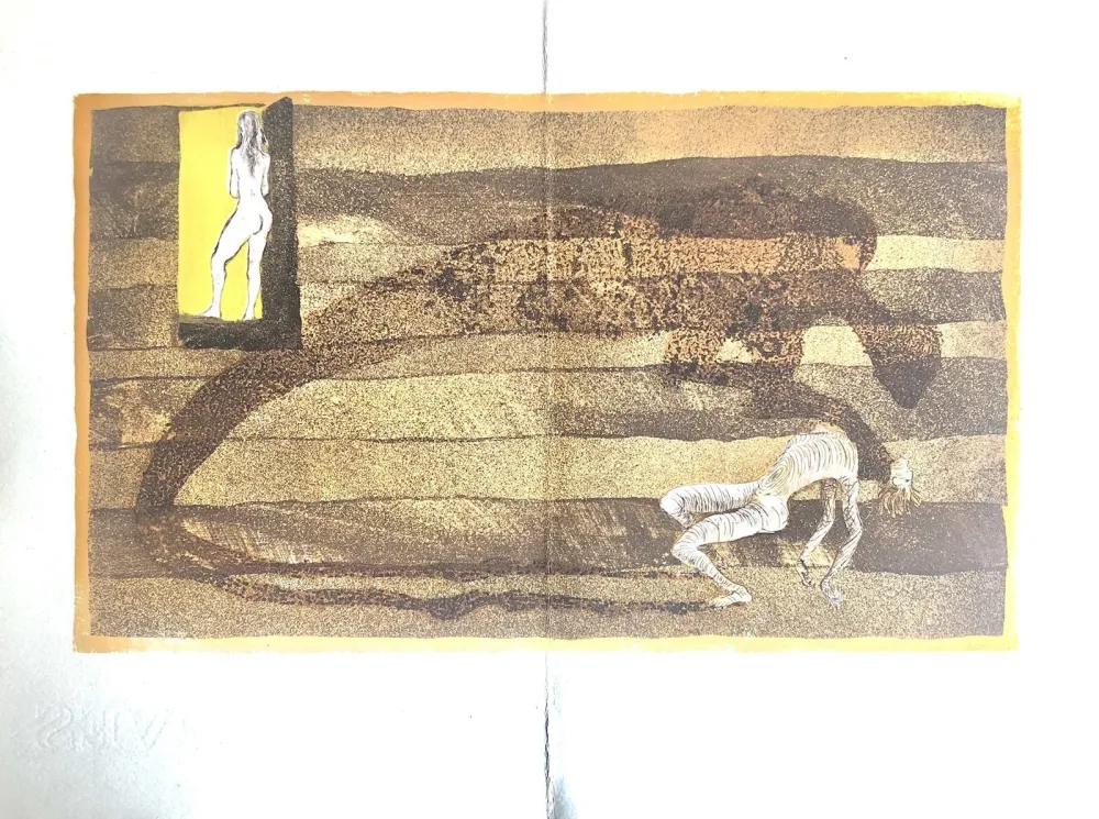 蚀刻版画 Bo - Le Meneur d'ombres