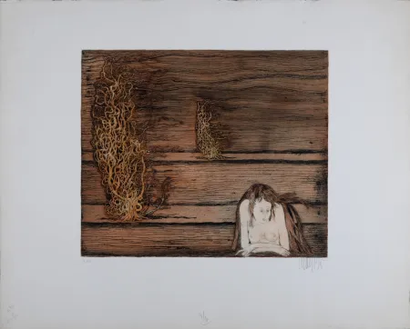 版画 Bo - Le vent se lève, 1968 - Hand-signed !