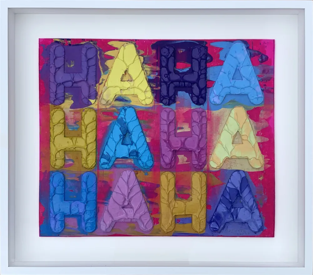 单版画 Bochner - Ha Ha Ha