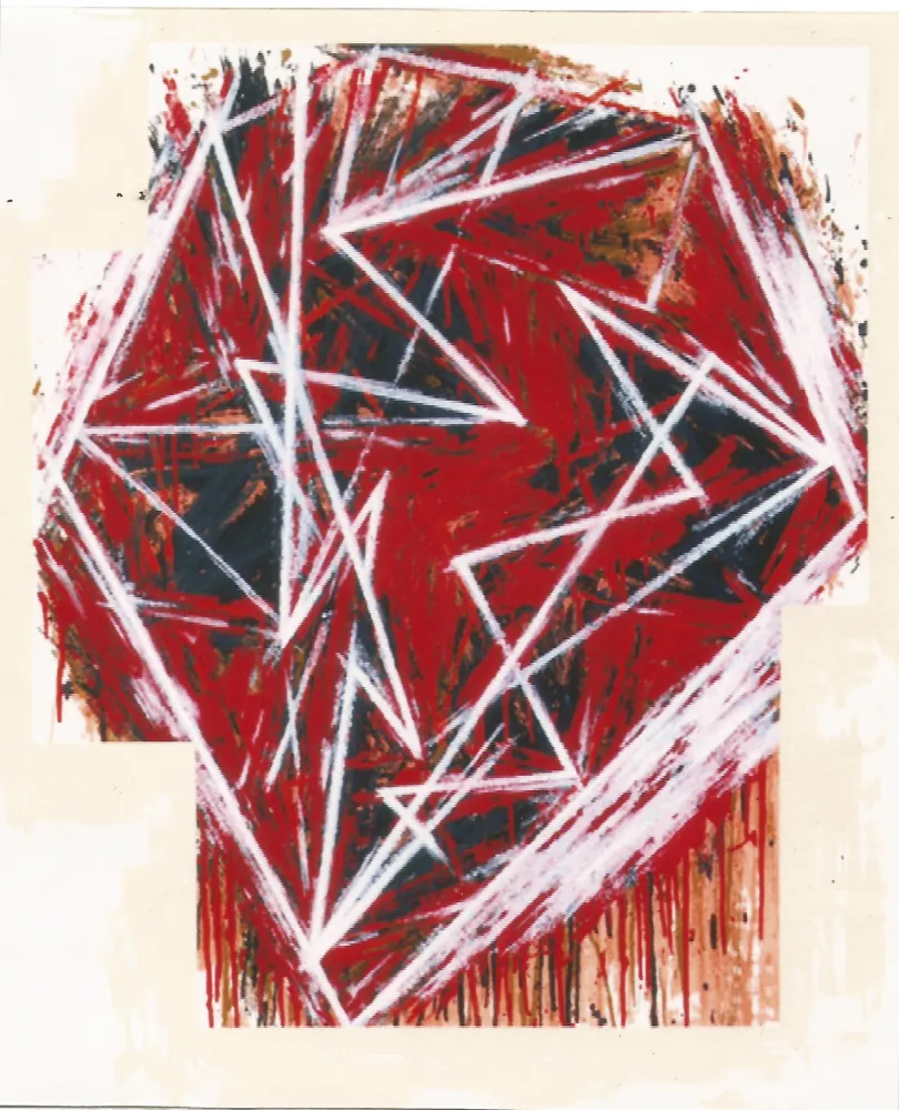 丝网印刷 Bochner - Untitled