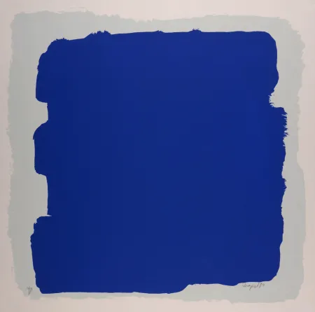 丝网印刷 Bogart - Abstract Composition, 1974 - Hand-signed