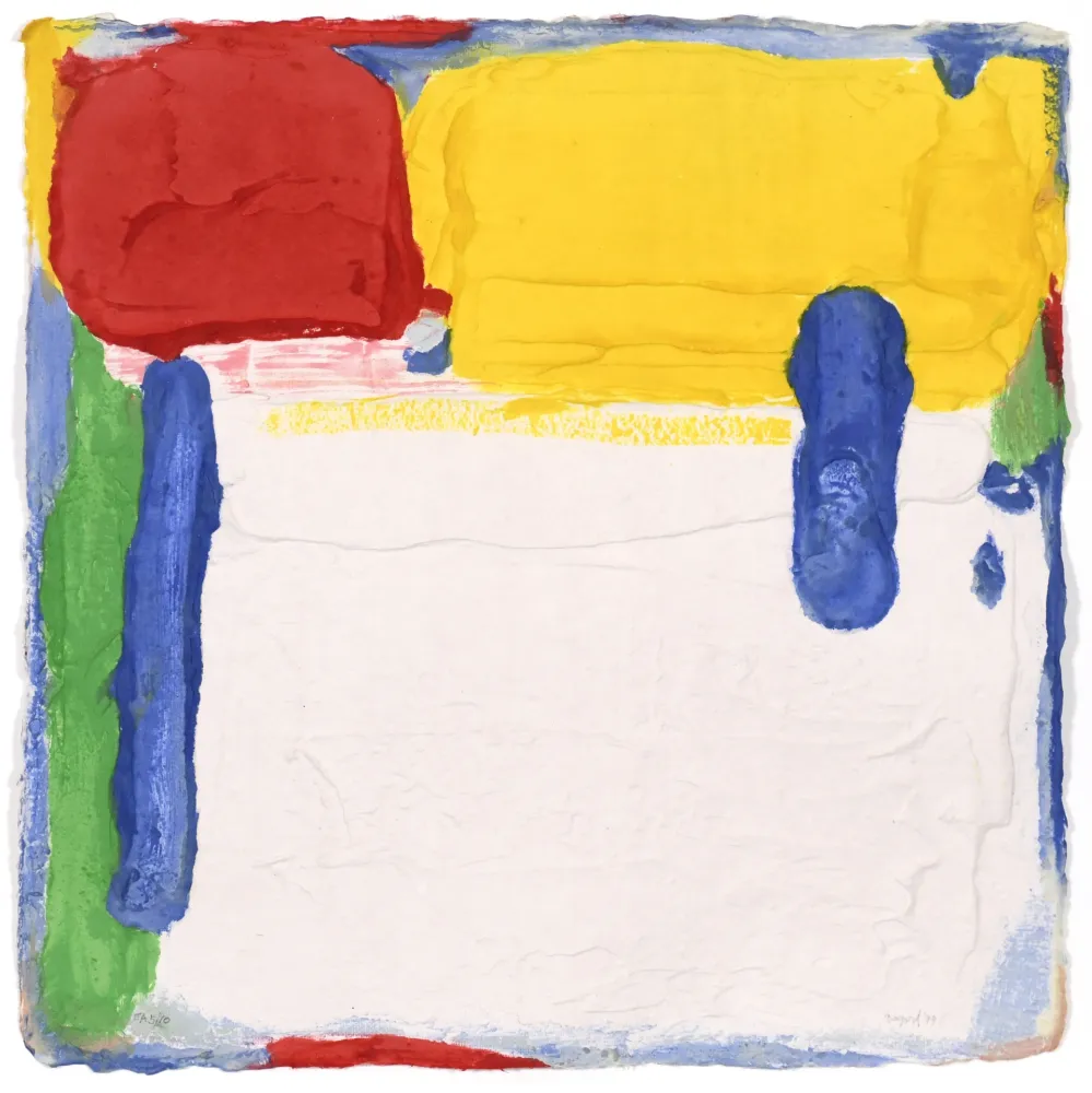 版画 Bogart - Untitled (Rouge, jaune, bleu, vert) 