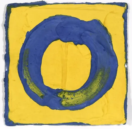 版画 Bogart - Untitled (Yellow – blue)