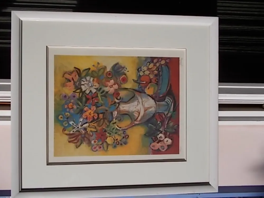 石版画 Bolorè  - Le Bouquet