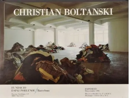 海报 Boltanski - Espai Poblenou