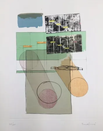 石版画 Bonalumi - La casa del vento