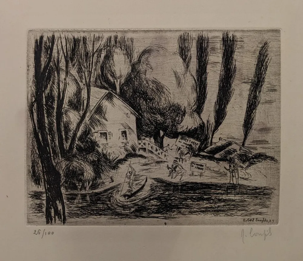 版画 Bonfils - A Cythère