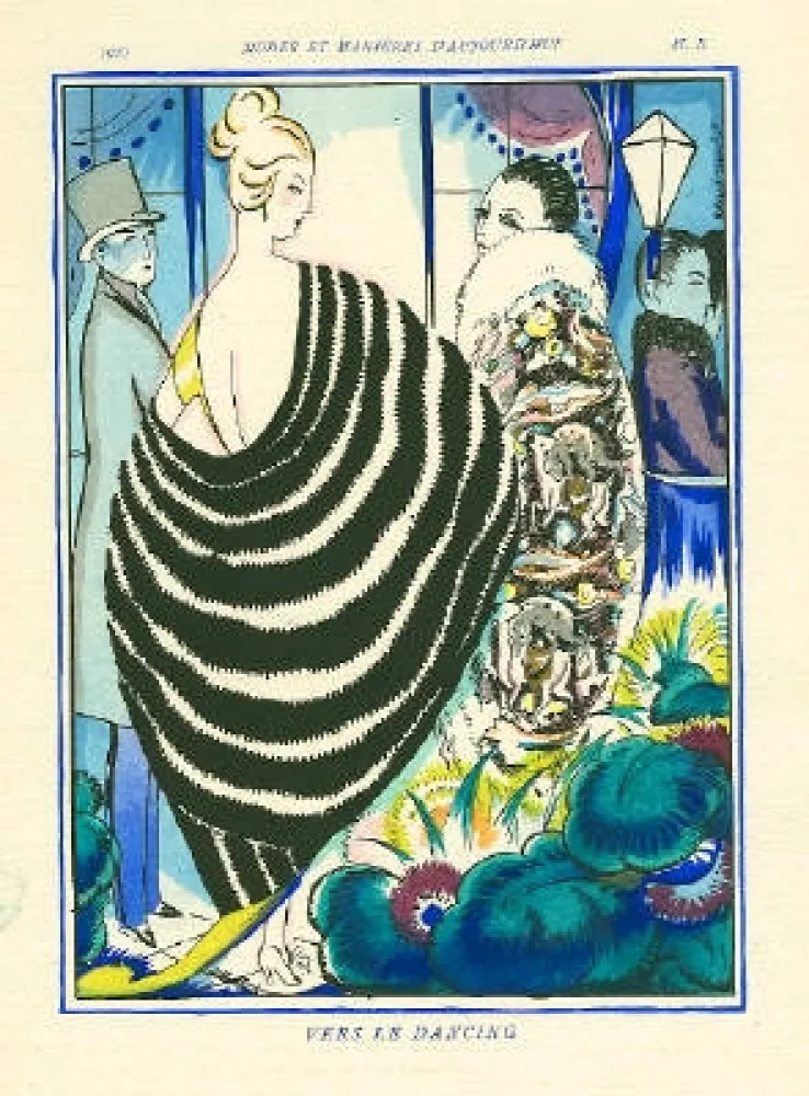 插图书 Bonfils - MODES ET MANIÈRES D'AUJOURD' HUI. Neuvième Année. 1920‎