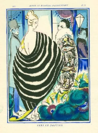 插图书 Bonfils - MODES ET MANIÈRES D'AUJOURD' HUI. Neuvième Année. 1920‎