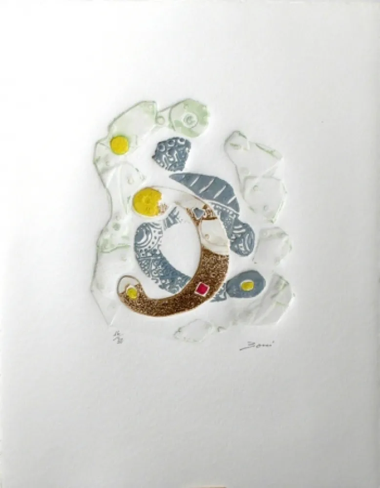 版画 Boni - Le regard le plus large