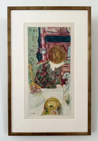 蚀刻飞尘法 Bonnard -  La Femme au chien