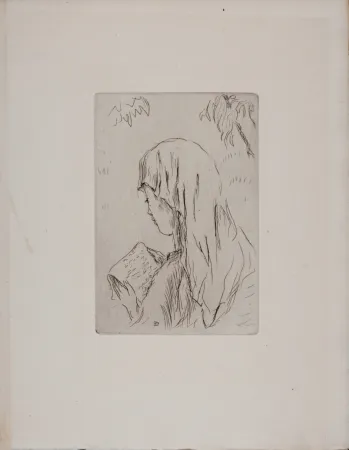 蚀刻版画 Bonnard - La Vie de Sainte Monique (A), 1930