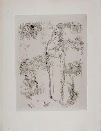 蚀刻版画 Bonnard - La Vie de Sainte Monique (H), 1930