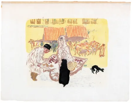 石版画 Bonnard - Quelques aspects de la vie de Paris 5