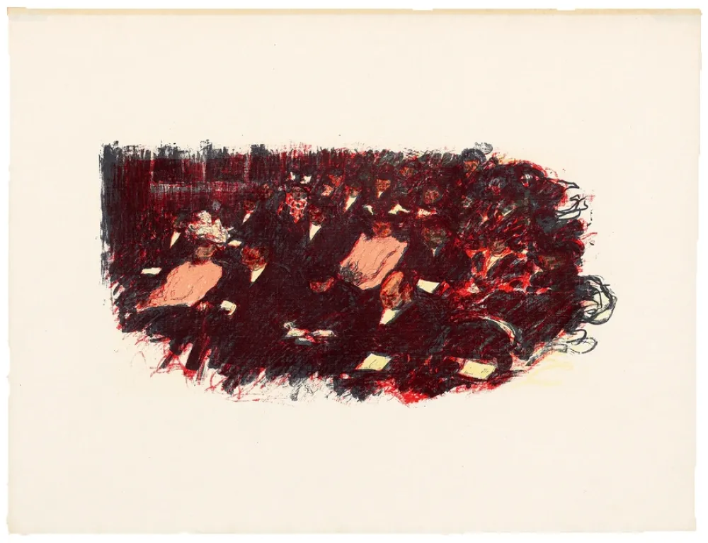 石版画 Bonnard - Quelques aspects de la vie de Paris 7