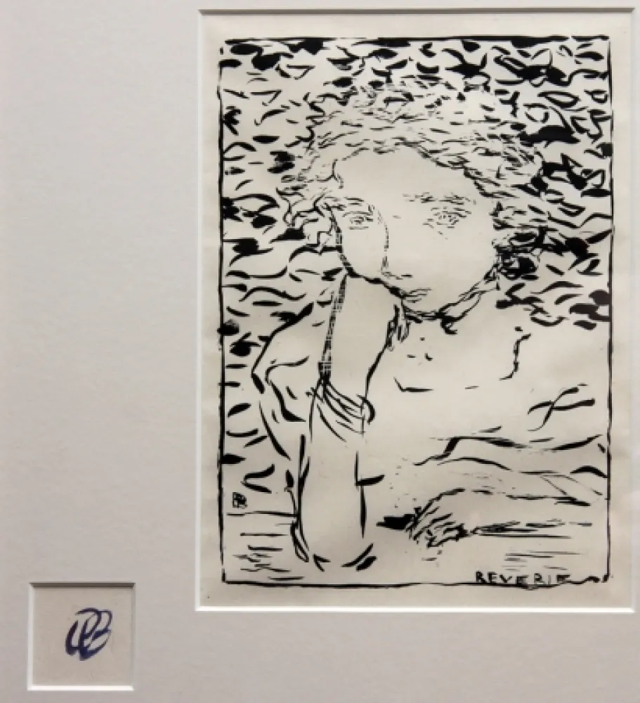 石版画 Bonnard - Reverie